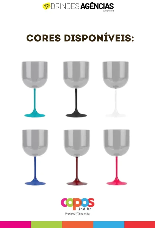 Taça de Gin Bicolor Taça de Gin Bicolor